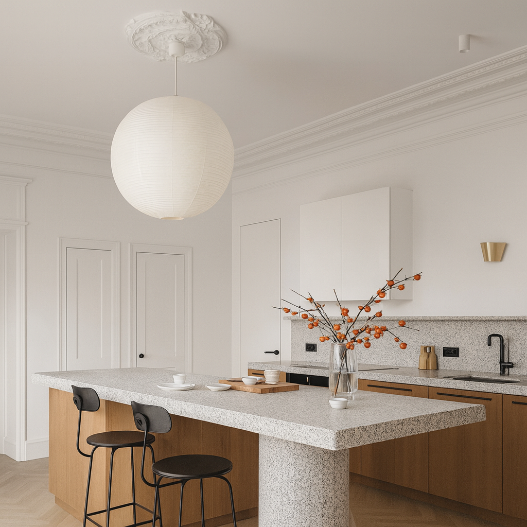 SORA | LÁMPARA COLGANTE DE PAPEL JAPONÉS